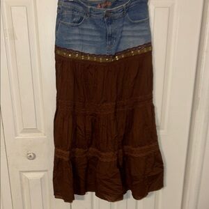 Western Style flared Skirt😊.  Size 14